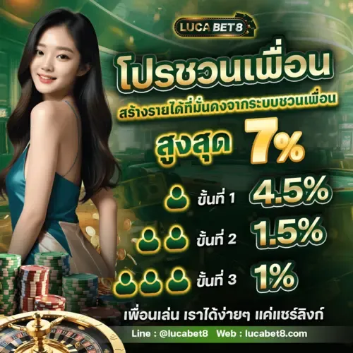 lucabet8 โปรโมชั่น